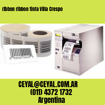 ribbon ribbon tinta Villa Crespo