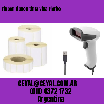 ribbon ribbon tinta Villa Fiorito