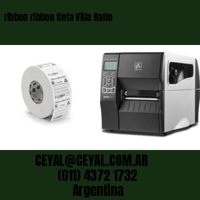 ribbon ribbon tinta Villa Raffo