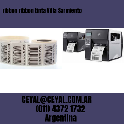 ribbon ribbon tinta Villa Sarmiento