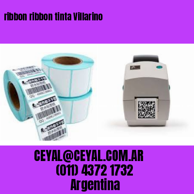 ribbon ribbon tinta Villarino