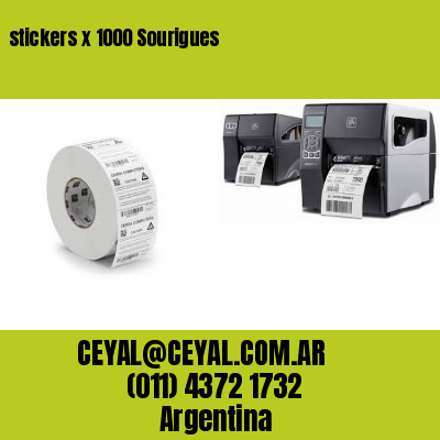 stickers x 1000 Sourigues