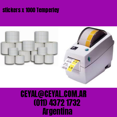 stickers x 1000 Temperley