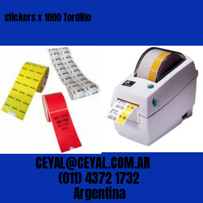 stickers x 1000 Tordillo