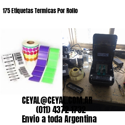 175 Etiquetas Termicas Por Rollo