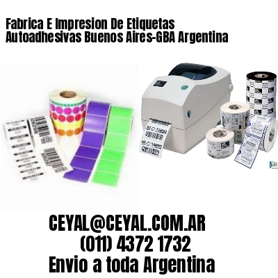 Fabrica E Impresion De Etiquetas Autoadhesivas Buenos Aires-GBA Argentina