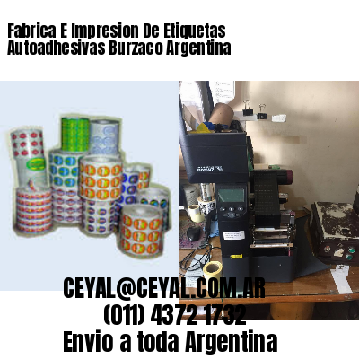 Fabrica E Impresion De Etiquetas Autoadhesivas Burzaco Argentina