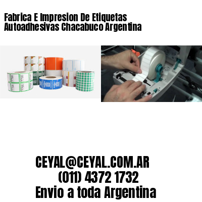 Fabrica E Impresion De Etiquetas Autoadhesivas Chacabuco Argentina