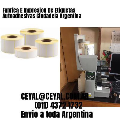 Fabrica E Impresion De Etiquetas Autoadhesivas Ciudadela Argentina