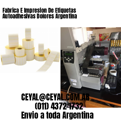Fabrica E Impresion De Etiquetas Autoadhesivas Dolores Argentina