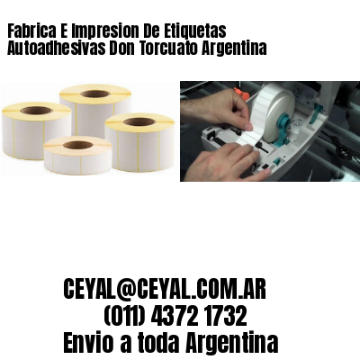 Fabrica E Impresion De Etiquetas Autoadhesivas Don Torcuato Argentina