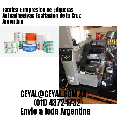 Fabrica E Impresion De Etiquetas Autoadhesivas Exaltación de la Cruz Argentina