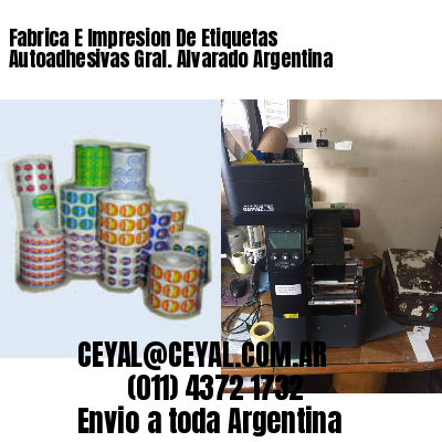 Fabrica E Impresion De Etiquetas Autoadhesivas Gral. Alvarado Argentina