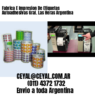 Fabrica E Impresion De Etiquetas Autoadhesivas Gral. Las Heras Argentina