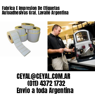 Fabrica E Impresion De Etiquetas Autoadhesivas Gral. Lavalle Argentina