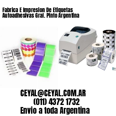 Fabrica E Impresion De Etiquetas Autoadhesivas Gral. Pinto Argentina