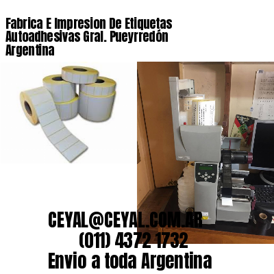 Fabrica E Impresion De Etiquetas Autoadhesivas Gral. Pueyrredón Argentina