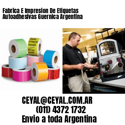 Fabrica E Impresion De Etiquetas Autoadhesivas Guernica Argentina