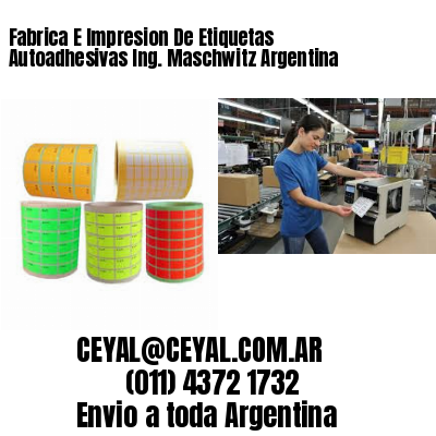 Fabrica E Impresion De Etiquetas Autoadhesivas Ing. Maschwitz Argentina