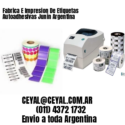 Fabrica E Impresion De Etiquetas Autoadhesivas Junín Argentina