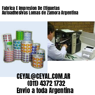 Fabrica E Impresion De Etiquetas Autoadhesivas Lomas de Zamora Argentina