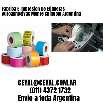 Fabrica E Impresion De Etiquetas Autoadhesivas Monte Chingolo Argentina
