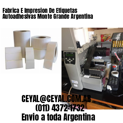 Fabrica E Impresion De Etiquetas Autoadhesivas Monte Grande Argentina