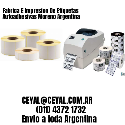 Fabrica E Impresion De Etiquetas Autoadhesivas Moreno Argentina