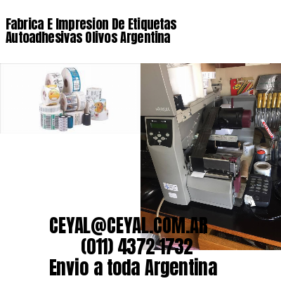 Fabrica E Impresion De Etiquetas Autoadhesivas Olivos Argentina