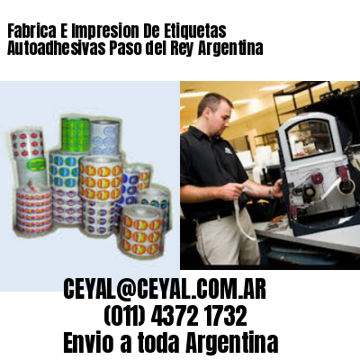 Fabrica E Impresion De Etiquetas Autoadhesivas Paso del Rey Argentina
