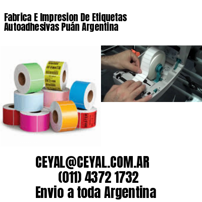 Fabrica E Impresion De Etiquetas Autoadhesivas Puán Argentina