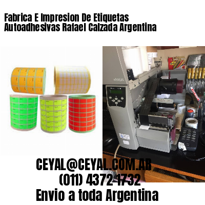 Fabrica E Impresion De Etiquetas Autoadhesivas Rafael Calzada Argentina