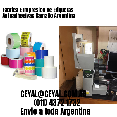 Fabrica E Impresion De Etiquetas Autoadhesivas Ramallo Argentina