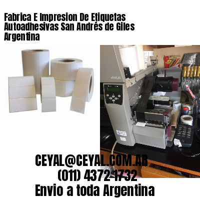 Fabrica E Impresion De Etiquetas Autoadhesivas San Andrés de Giles Argentina