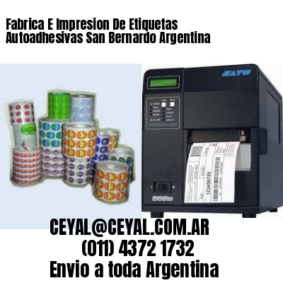 Fabrica E Impresion De Etiquetas Autoadhesivas San Bernardo Argentina