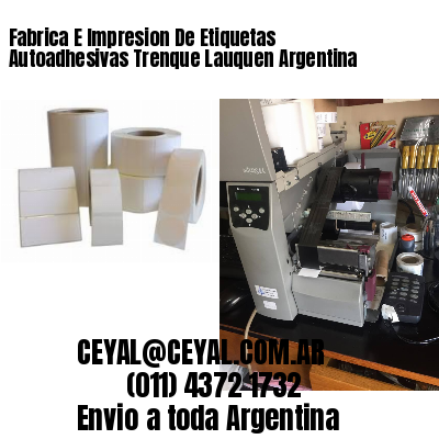 Fabrica E Impresion De Etiquetas Autoadhesivas Trenque Lauquen Argentina