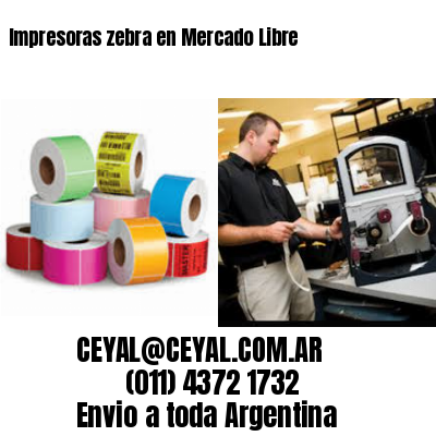 Impresoras zebra en Mercado Libre