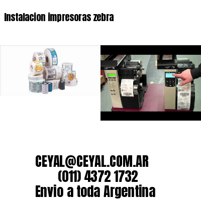 Instalacion impresoras zebra