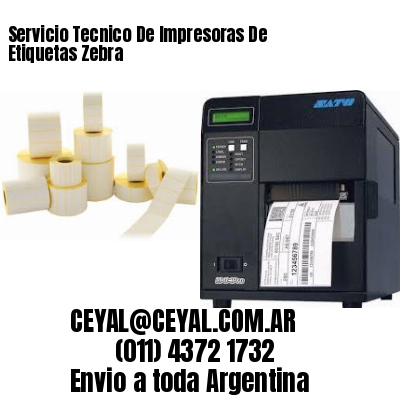 Servicio Tecnico De Impresoras De Etiquetas Zebra