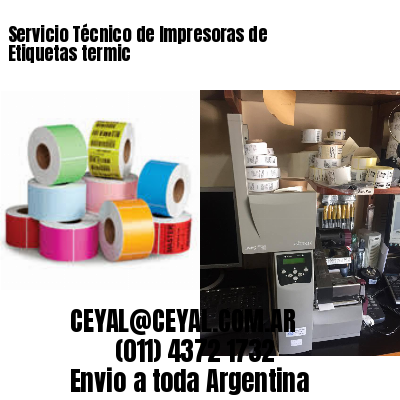Servicio Técnico de Impresoras de Etiquetas termic
