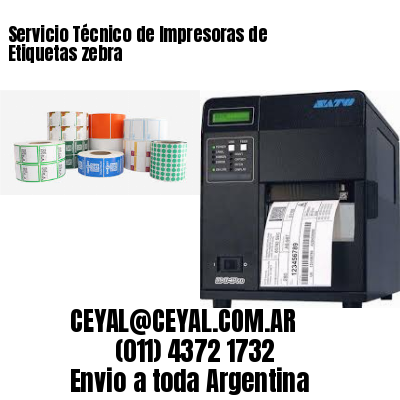 Servicio Técnico de Impresoras de Etiquetas zebra