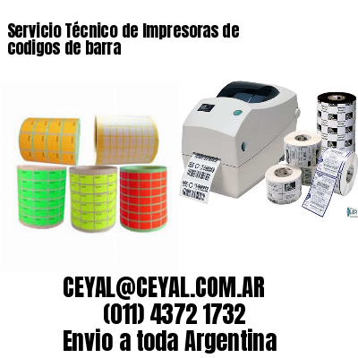 Servicio Técnico de Impresoras de codigos de barra