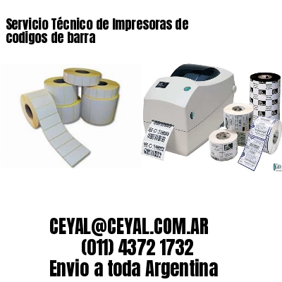 Servicio Técnico de Impresoras de codigos de barra