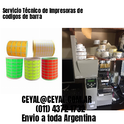 Servicio Técnico de Impresoras de codigos de barra