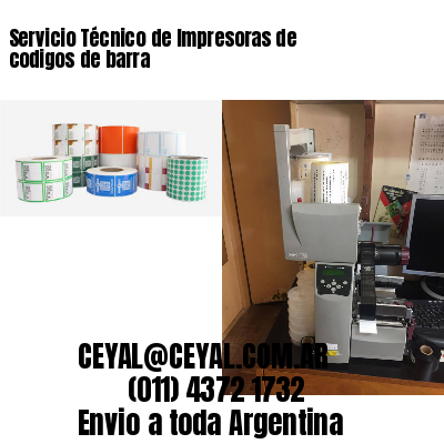 Servicio Técnico de Impresoras de codigos de barra