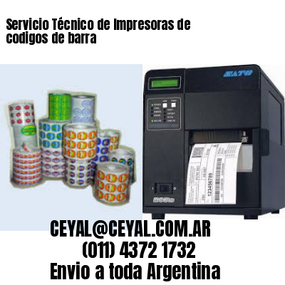 Servicio Técnico de Impresoras de codigos de barra