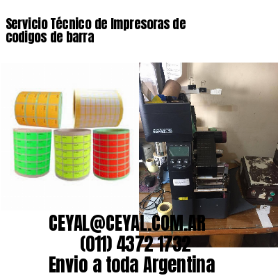 Servicio Técnico de Impresoras de codigos de barra