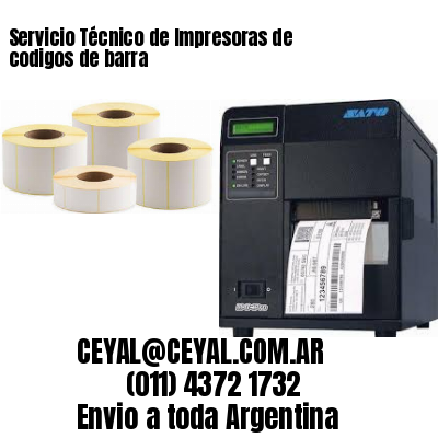 Servicio Técnico de Impresoras de codigos de barra