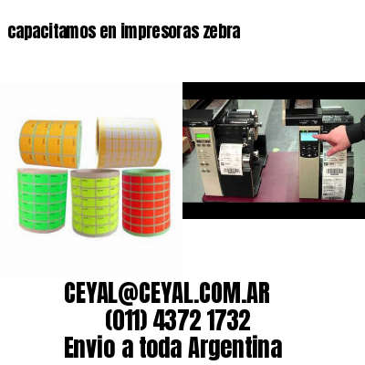 capacitamos en impresoras zebra
