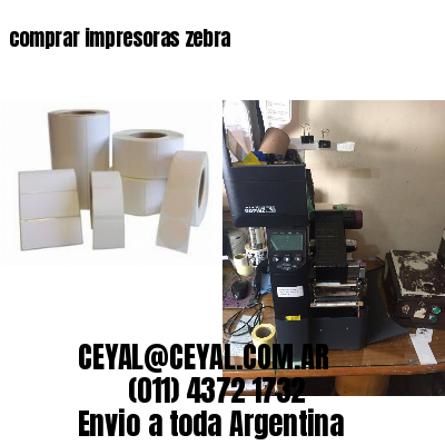 comprar impresoras zebra